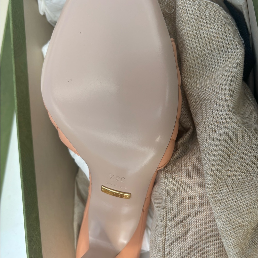 Gucci Napa Matelasse Heels Authentic - Picture 6 of 6